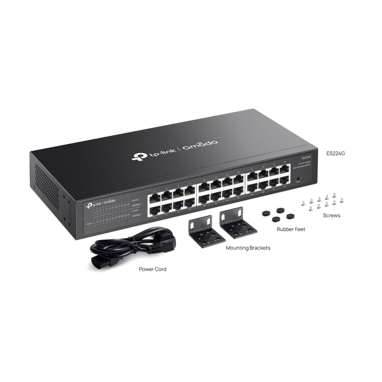 Комутатор мережевий TP-Link ES224G - фото 7