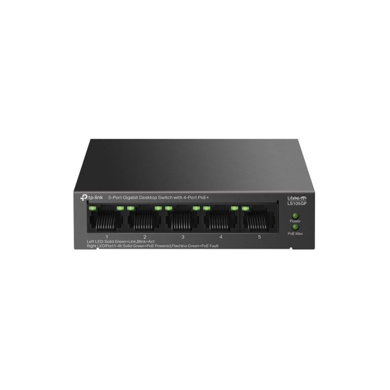 Комутатор мережевий TP-Link LS105GP - фото 1