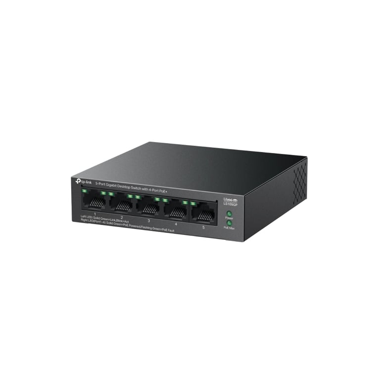 Комутатор мережевий TP-Link LS105GP - фото 2
