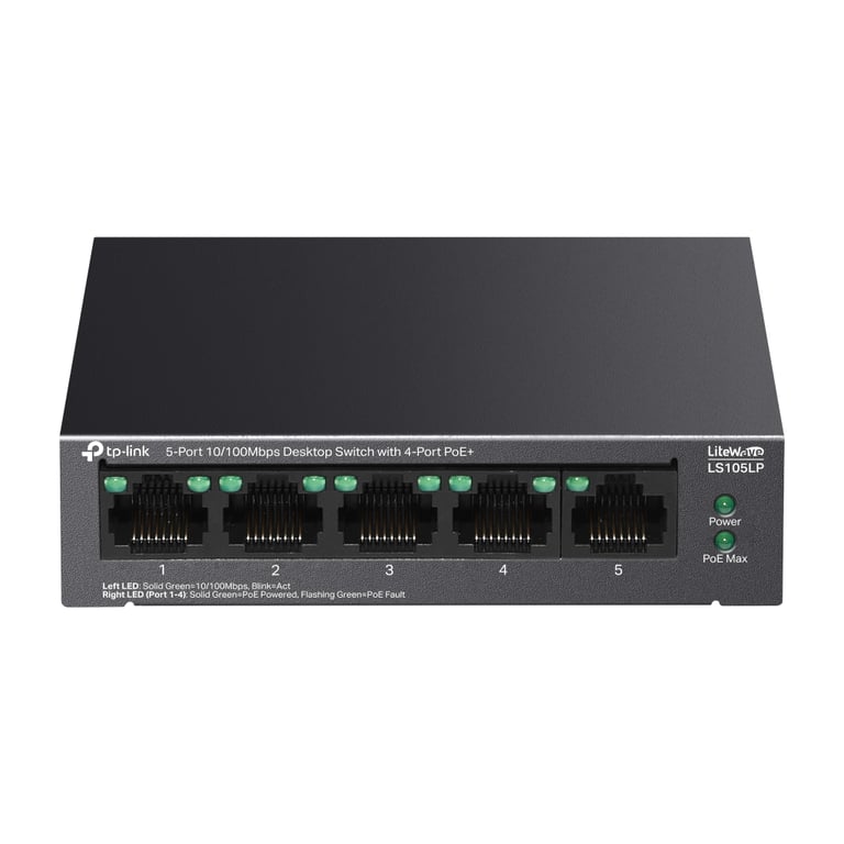 Комутатор мережевий TP-Link LS105LP - фото 1