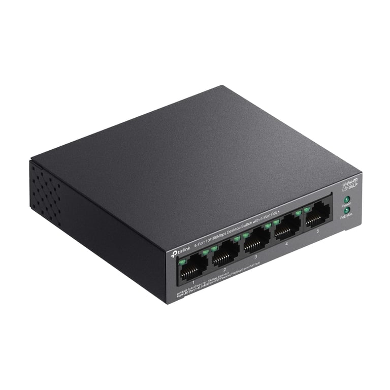 Комутатор мережевий TP-Link LS105LP - фото 2