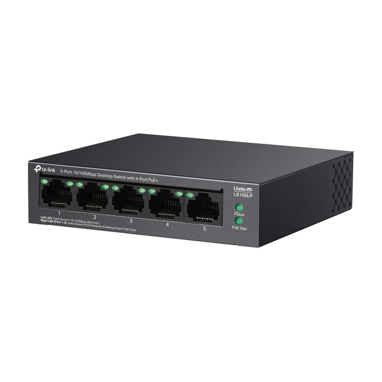 Комутатор мережевий TP-Link LS105LP - фото 3