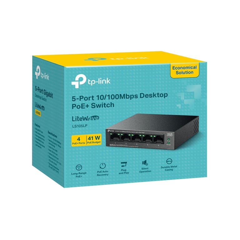 Комутатор мережевий TP-Link LS105LP - фото 7