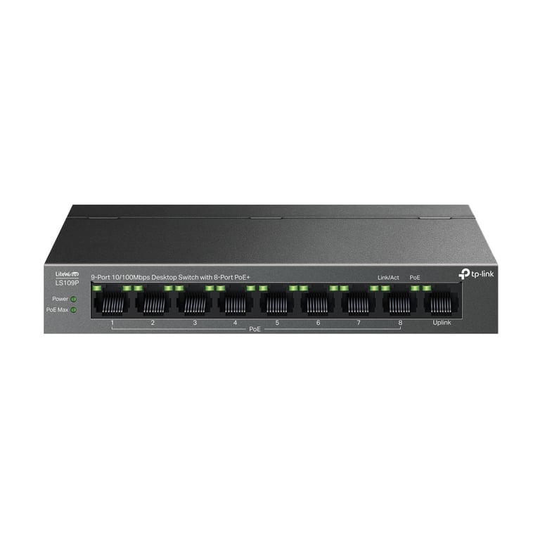 Комутатор мережевий D-Link LS109P - фото 1