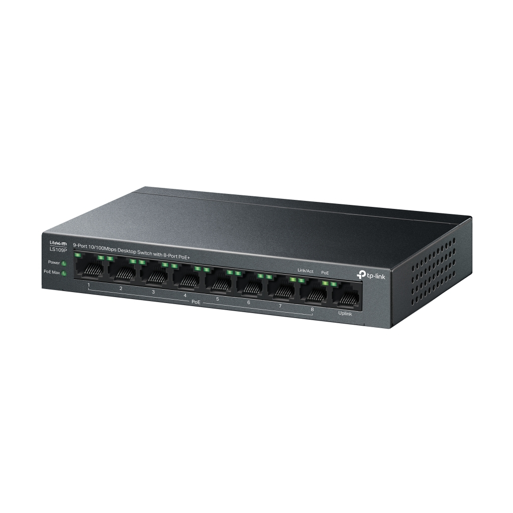 Комутатор мережевий D-Link LS109P - фото 2 Комутатор мережевий D-Link LS109P - фото 2