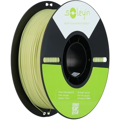 Пластик для 3D-принтера Creality Soleyin PETG 1.75мм, 1кг, green fern (3301030162) - фото 1