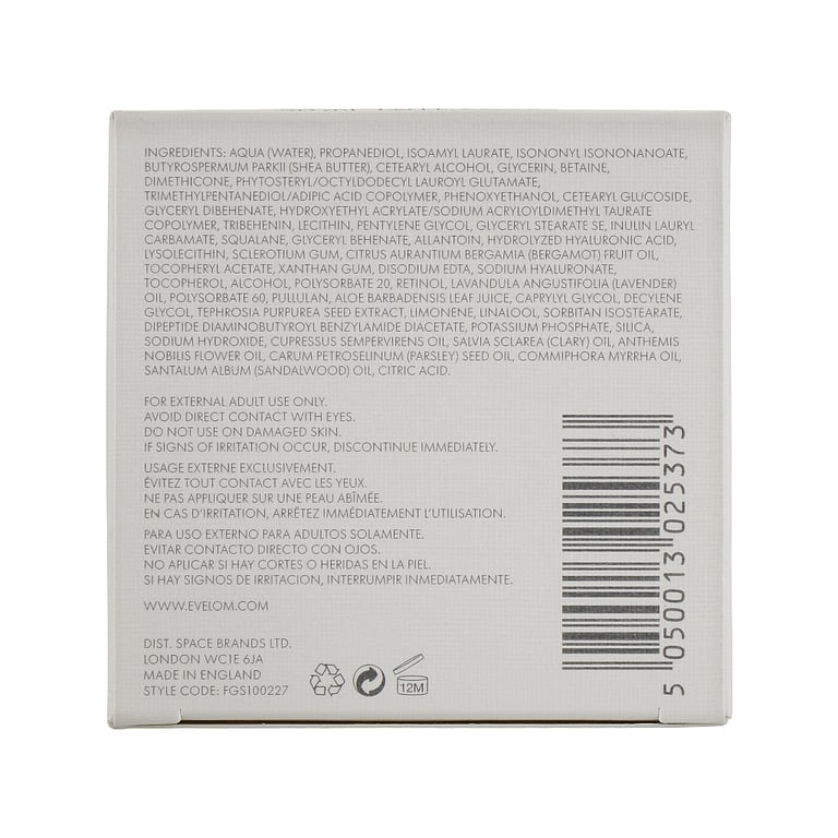 Крем для обличчя Eve Lom Intensive Night Cream Нічний омолоджувальний 50 мл (5050013025373) - фото 3