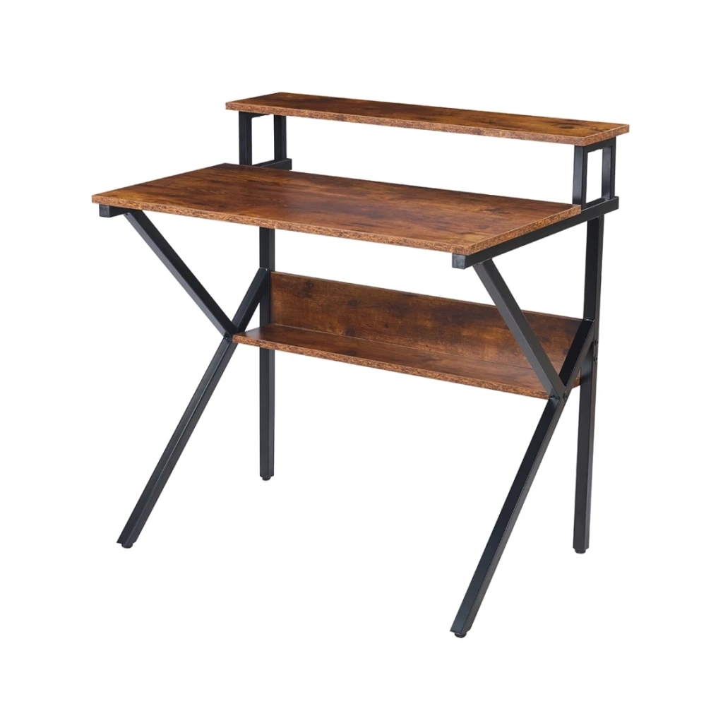 Комп'ютерний стіл Аклас Вікні VKS-80175 80x60 (Горіх) (00164089) - фото 1