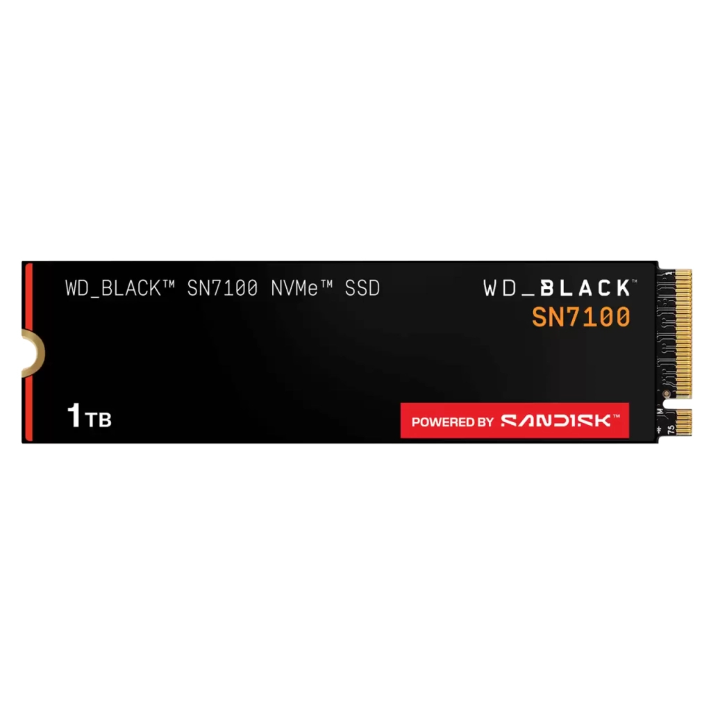 Накопичувач SSD M.2 2280 1TB BLACK SN7100 WD (WDS100T4X0E-00CJA0) - фото 1 Накопичувач SSD M.2 2280 1TB BLACK SN7100 WD (WDS100T4X0E-00CJA0) - фото 1
