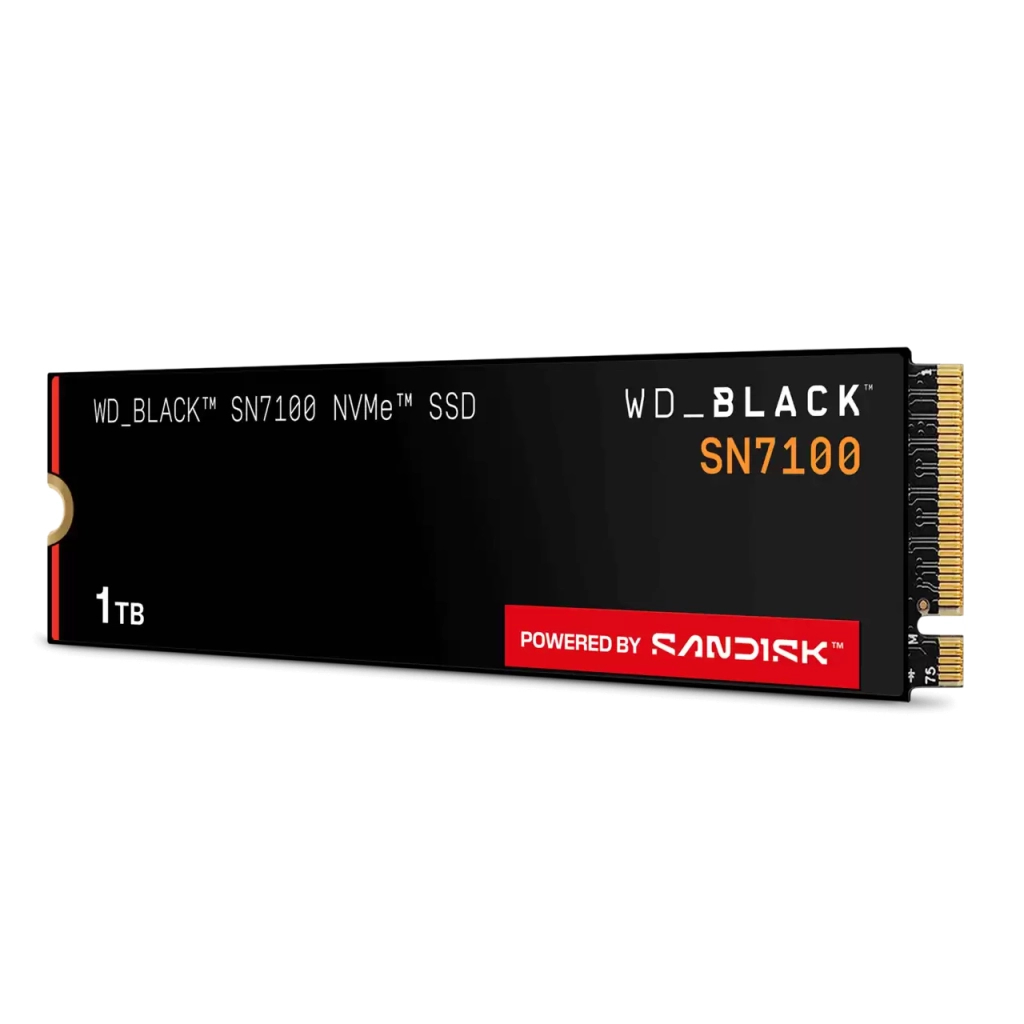 Накопичувач SSD M.2 2280 1TB BLACK SN7100 WD (WDS100T4X0E-00CJA0) - фото 2 Накопичувач SSD M.2 2280 1TB BLACK SN7100 WD (WDS100T4X0E-00CJA0) - фото 2