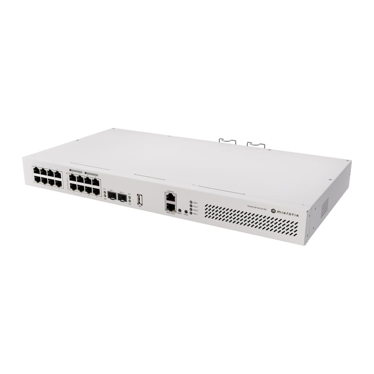 Комутатор мережевий Mikrotik CRS418-8P-8G-2S+RM - фото 2