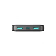 Батарея універсальна JOYROOM 10000mAh 12W 2*USB-A, USB-C In/Out, Black (JR-PBF12 / 6956116713256) - фото 3