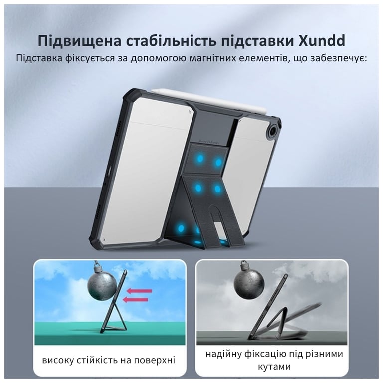 Чохол до планшета BeCover Stand Samsung Galaxy Tab A11 Plus SM-X236B 11.0" Black (714965) - фото 3