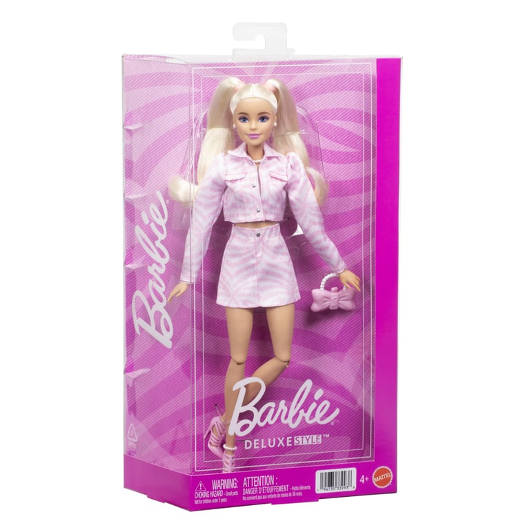 Лялька Barbie Deluxe Style Денім-сет у барбікорі (JJN69) - фото 7