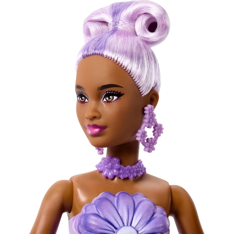 Лялька Barbie Набір-сюрприз з лялькою Barbie Petal Pop Фіолетова маргаритка (JMF58) - фото 3
