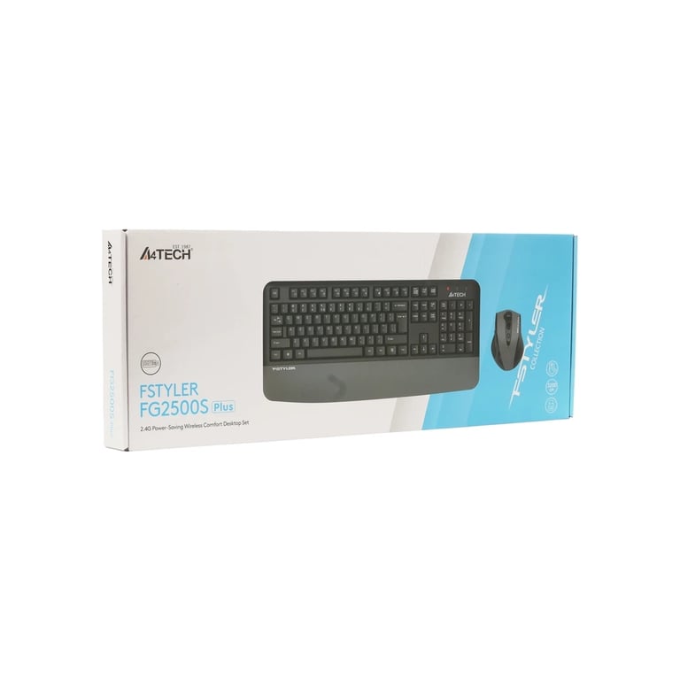 Комплект A4Tech FG2500S Plus Wireless UA Grey (4711421003261) - фото 8