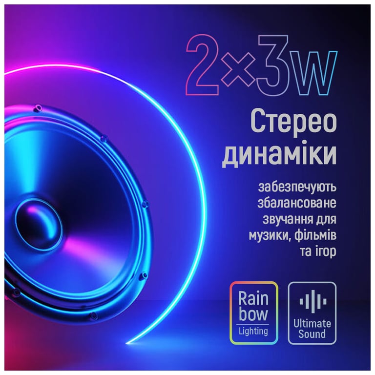 Акустична система ColorWay CW-SPU01BK Black (CW-SPU01BK) - фото 6