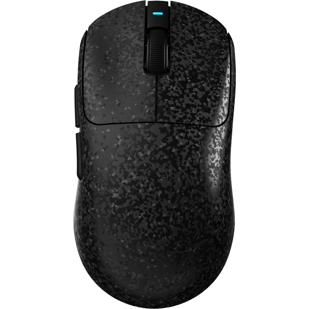 Мишка Ajazz AJ199 Carbon fiber Wireless/Bluetooth/USB Black (AJ199-B) - фото 1