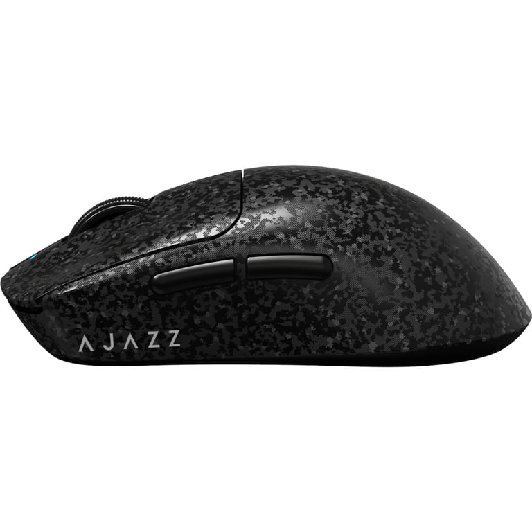 Мишка Ajazz AJ199 MAX Carbon fiber Wireless/Bluetooth/USB Black (AJ199-MAX-B) - фото 3