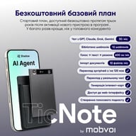 Цифровий диктофон Mobvoi TicNote with IA Shadow 64GB Black (NE-79) - фото 9