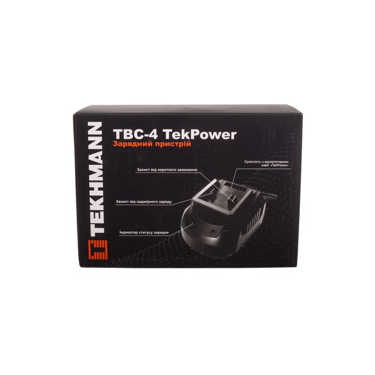 Зарядний пристрій для акумуляторів інструменту Tekhmann TBC-4 TekPower (854611) - фото 6