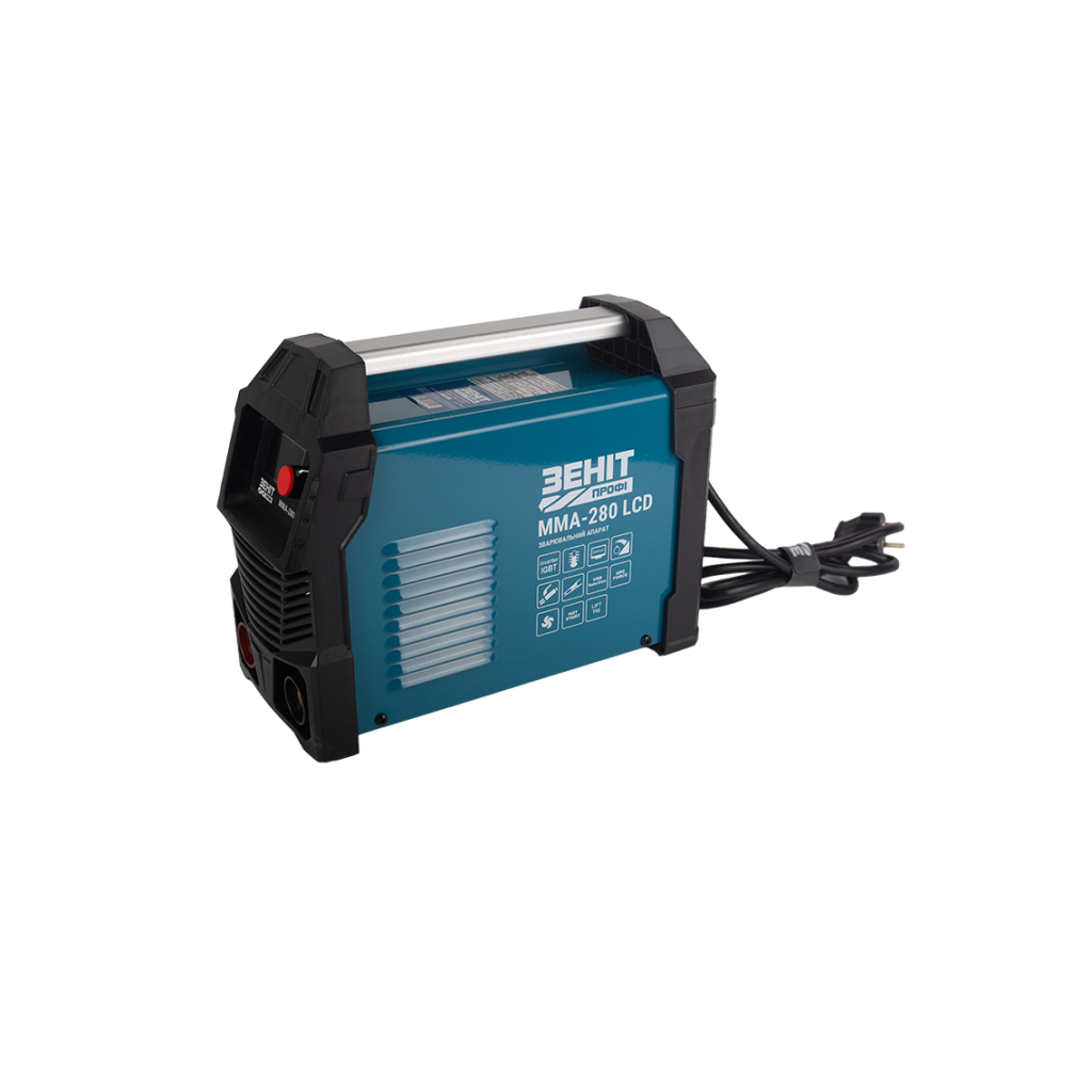 Зварювальний апарат Зеніт Профі MMA-280 LCD (854600) - фото 1