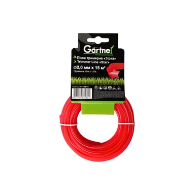 Жилка косильна Gartner "Зірка" 2,0 мм × 15 м (41120015) - фото 1