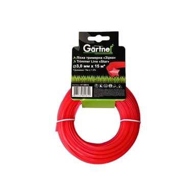 Жилка косильна Gartner "Зірка" 3,0 мм × 15 м (41130015) - фото 1
