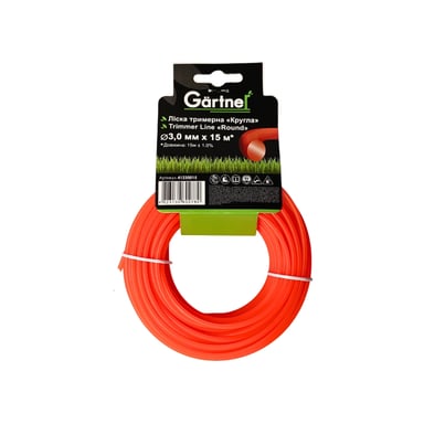 Жилка косильна Gartner "Кругла" 3,0 мм × 15 м (41230015) - фото 1
