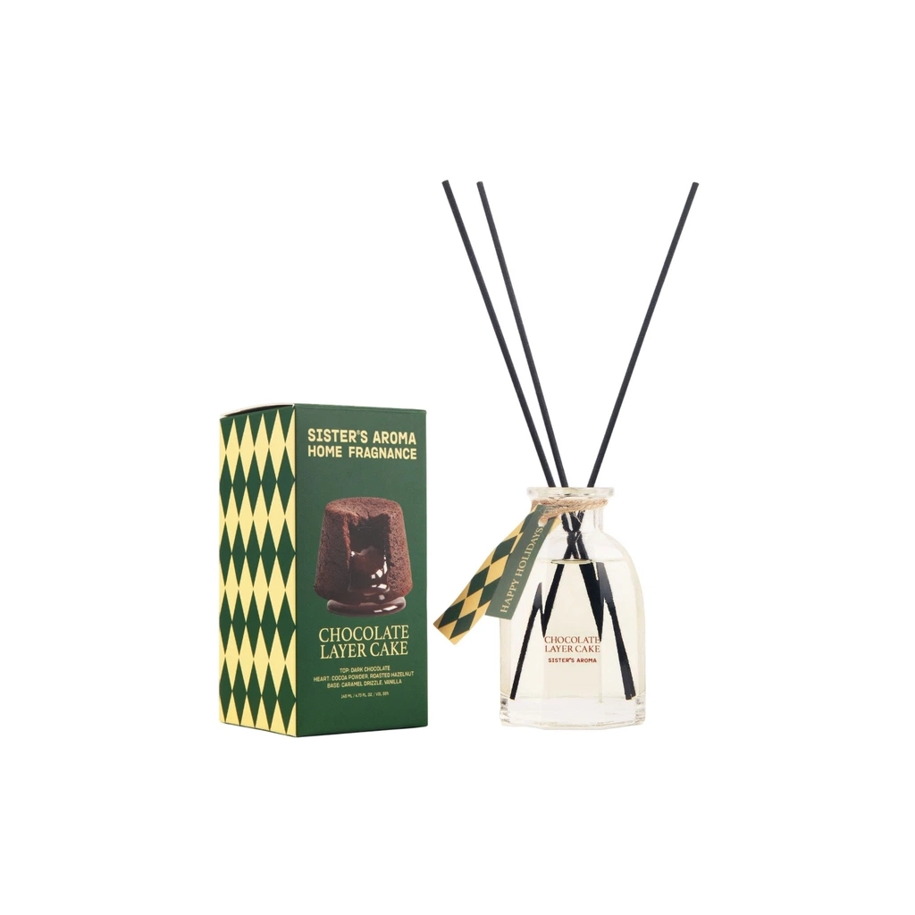 Аромадифузор Sister's Aroma Chocolate Layer Cake 140 мл (4820227786312) - фото 1