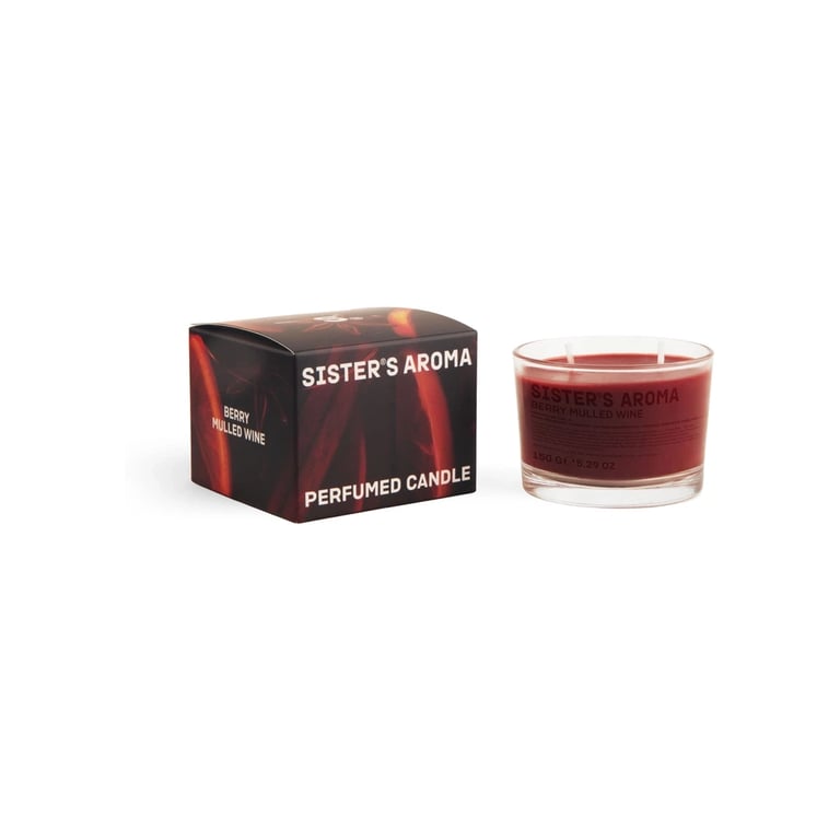 Ароматична свічка Sister's Aroma Berry Mulled Wine 150 г (4820227786350) - фото 2