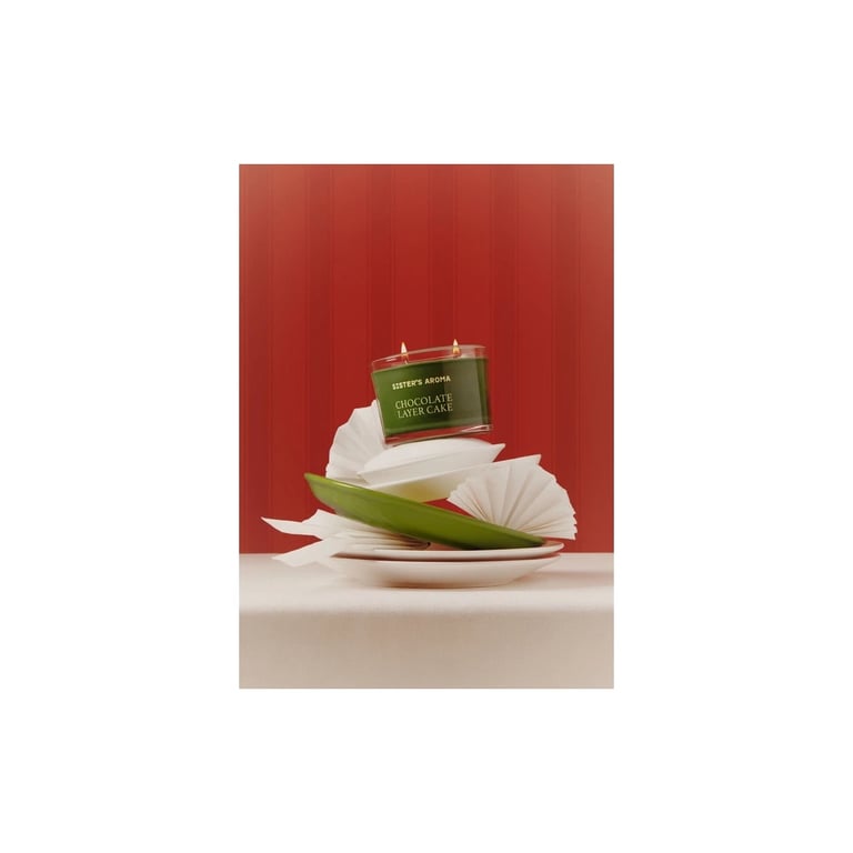 Ароматична свічка Sister's Aroma Chocolate Layer Cake 150 г (4820227786282) - фото 3