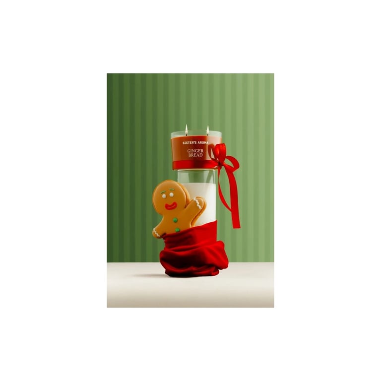 Ароматична свічка Sister's Aroma Gingerbread 150 г (4820227786299) - фото 2