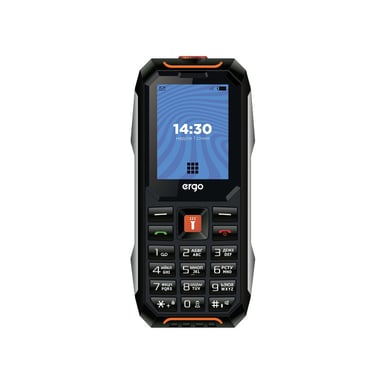 Мобільний телефон Ergo E182 Black Orange - фото 1