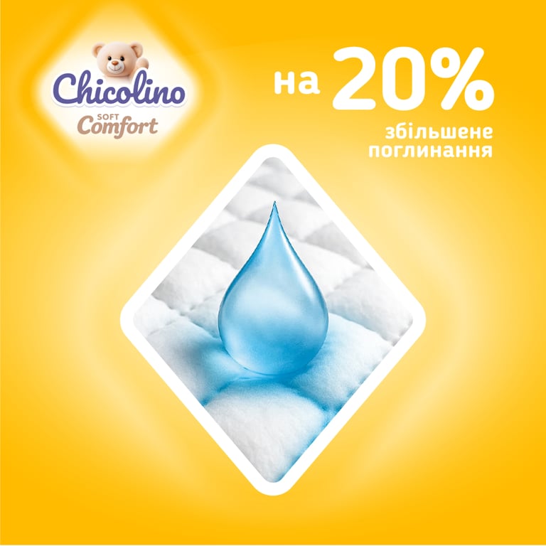 Підгузки Chicolino Soft comfort Розмір 3 (4-9кг) 36 шт (4820204703530) - фото 6