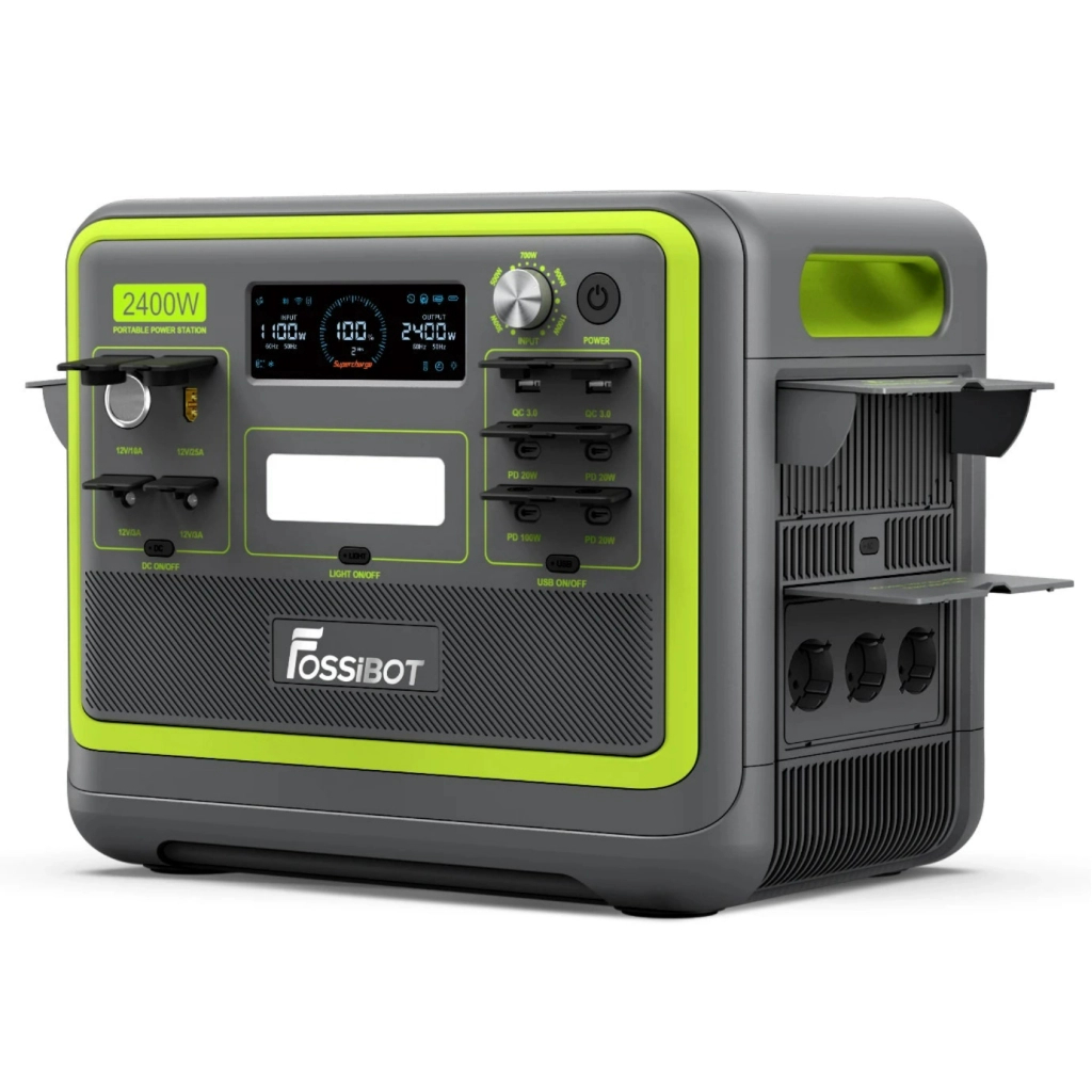 Зарядна станція FOSSIBOT F2400 2200W 2048Wh (FOSSiBOT F2400) - фото 2 Зарядна станція FOSSIBOT F2400 2200W 2048Wh (FOSSiBOT F2400) - фото 2