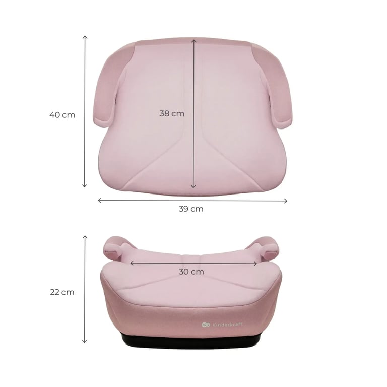Автокрісло Kinderkraft i-Boost 2 бустер Pink (KCIBOO02PNK0000) (5902533929184) - фото 2