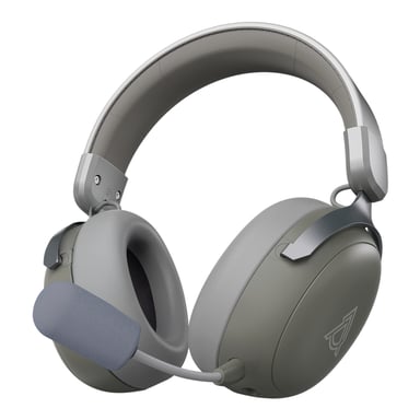 Навушники Ajazz AHM08 MAX 3-Mode Grey (AHM08-MAX-GW) - фото 1