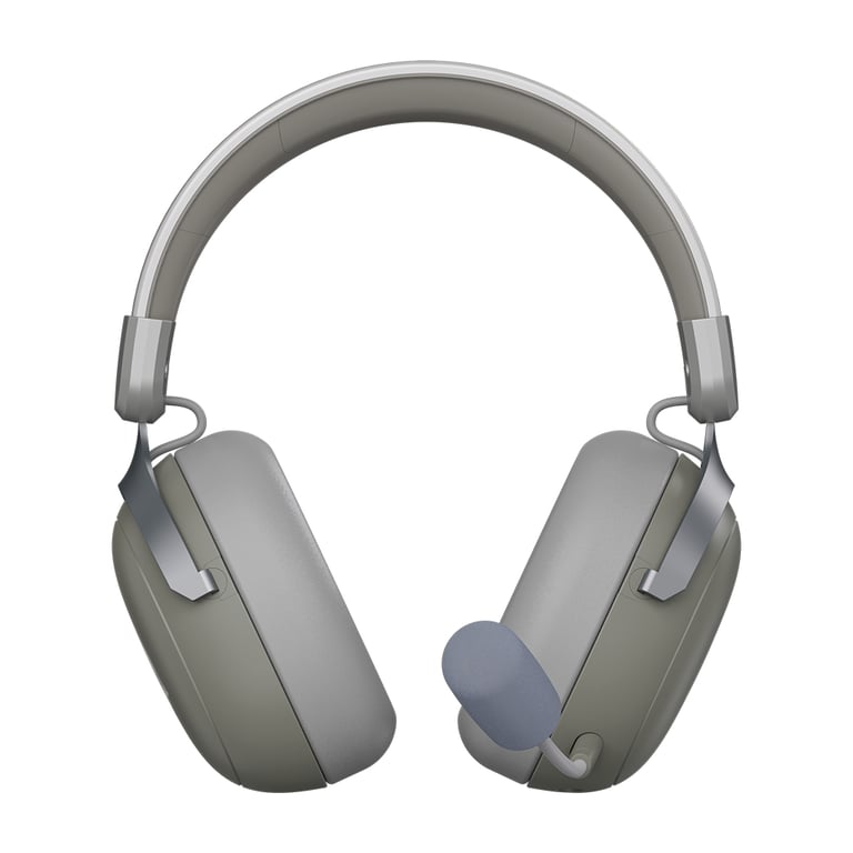 Навушники Ajazz AHM08 MAX 3-Mode Grey (AHM08-MAX-GW) - фото 2
