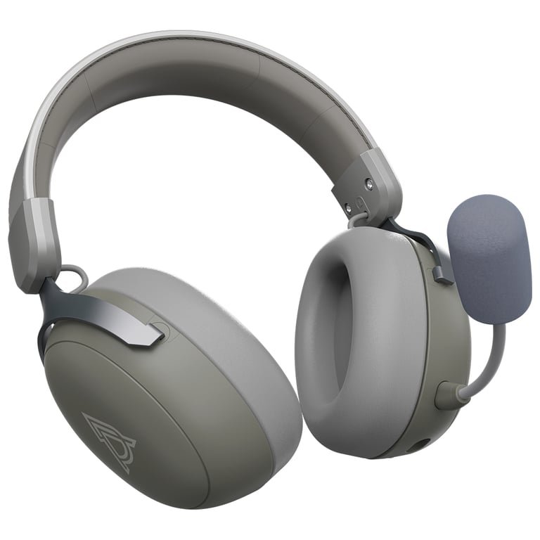Навушники Ajazz AHM08 MAX 3-Mode Grey (AHM08-MAX-GW) - фото 5