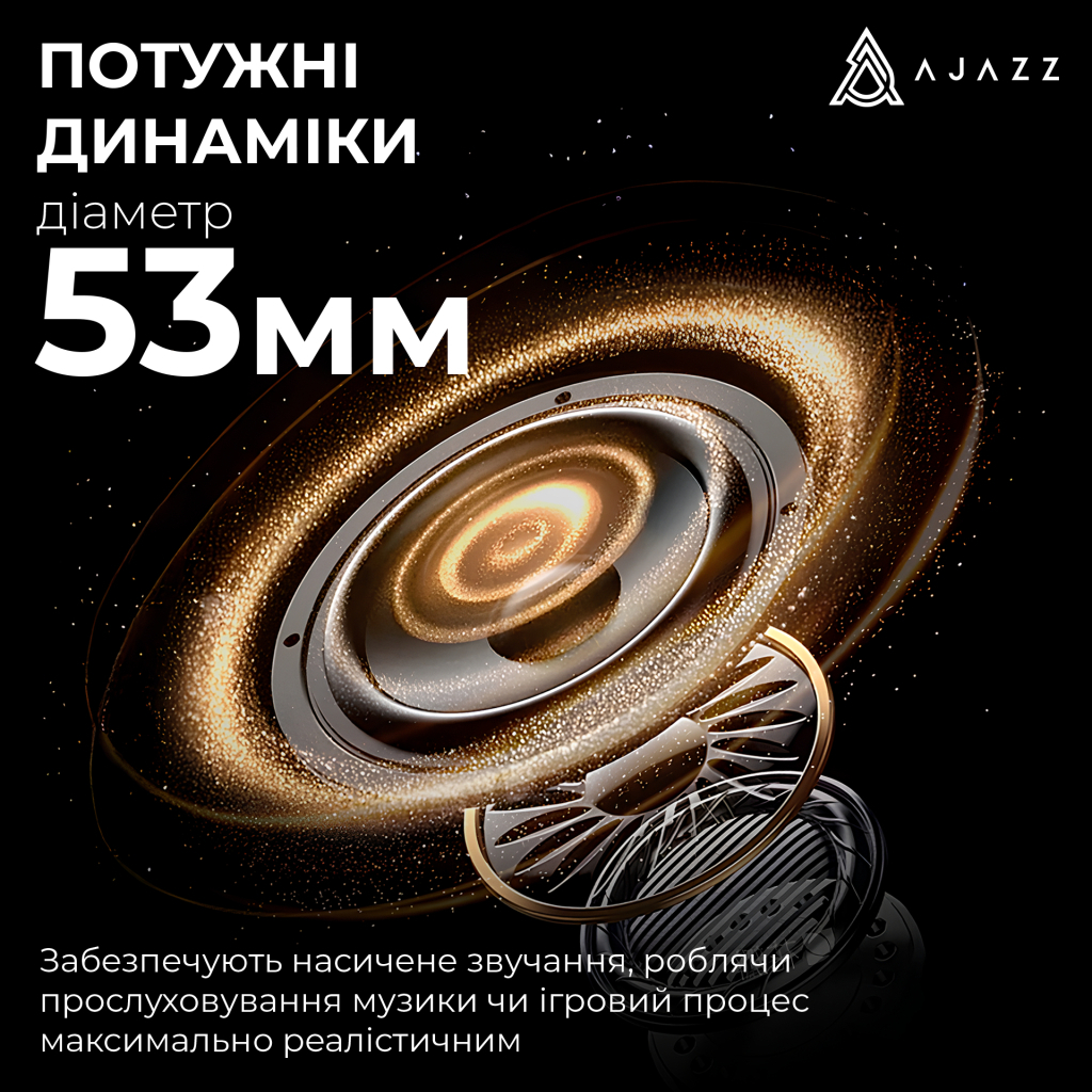 Навушники Ajazz AHM08 MAX 3-Mode Grey (AHM08-MAX-GW) - фото 8 Навушники Ajazz AHM08 MAX 3-Mode Grey (AHM08-MAX-GW) - фото 8