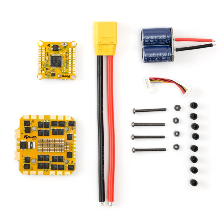 Політний стек KaraFPV Golden F722 + 80A ESC 3-8S AM32 (F722 + 80A AM32) - фото 5