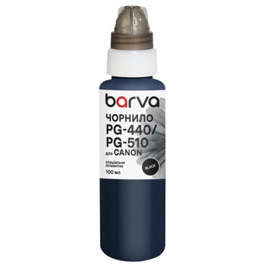 Чорнило Barva Canon PGI-520/PG-440/PG-510 100 мл, special pigment, black (C520-297e) - фото 1