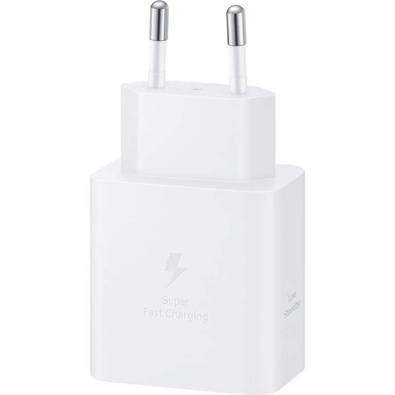Зарядний пристрій Samsung USB-C 45W + cable USB-C to USB-C white (EP-T4511XWEGEU) - фото 3