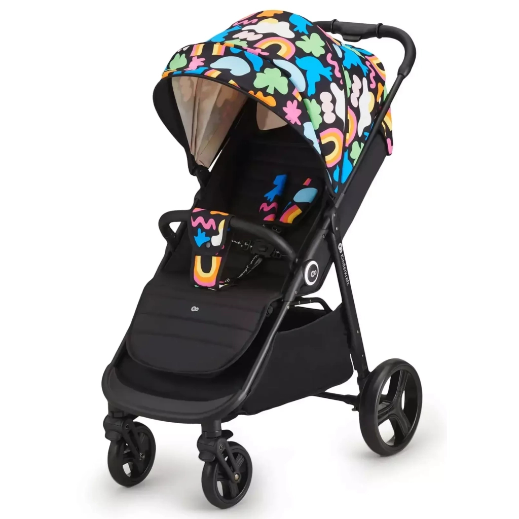 Коляска Kinderkraft Grande Plus Happy Shapes (KSGRAN00HAP0000) (5902533925568) - фото 1