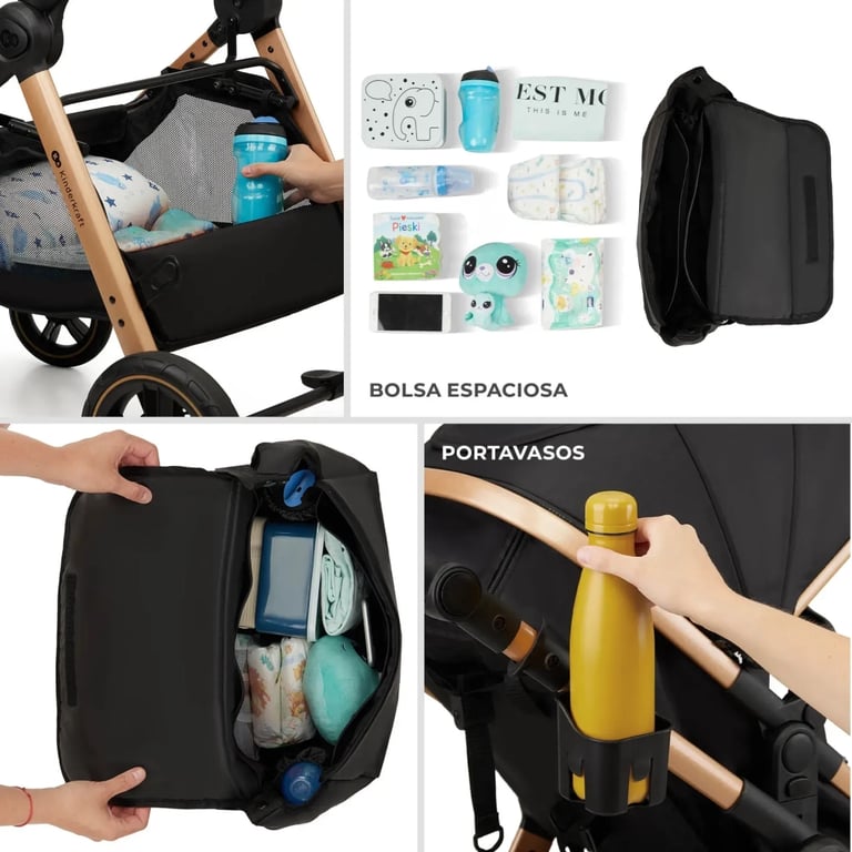 Коляска Kinderkraft 2 в 1 Esme Grey (KSESME00GRY2000) (5902533929658) - фото 7