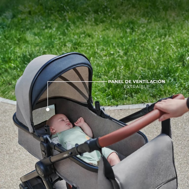 Коляска Kinderkraft 2 в 1 Esme Grey (KSESME00GRY2000) (5902533929658) - фото 8