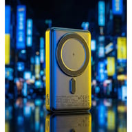 Батарея універсальна HOCO 5000mAh Title PD/20W Magnetic with stand + mini wallet Grey (Q46 / 714988) - фото 10