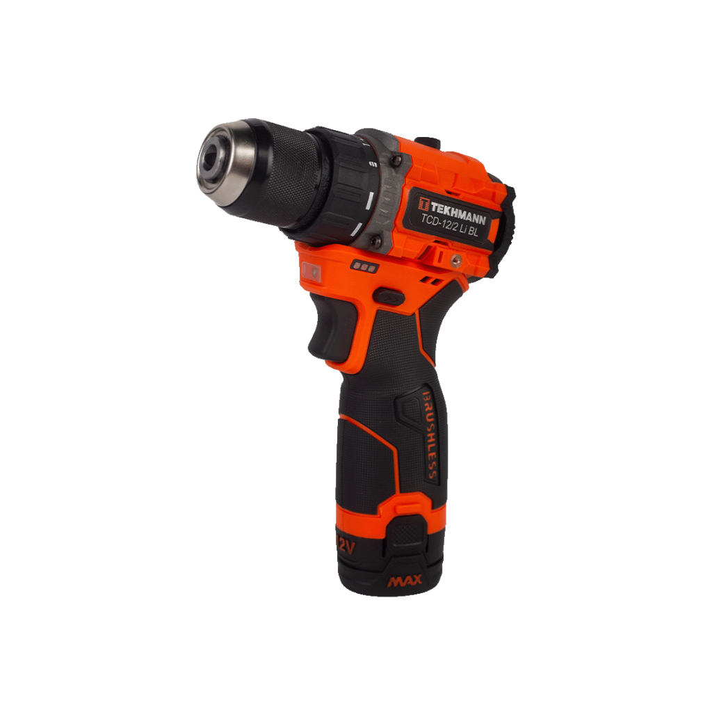 Шуруповерт Tekhmann TCD-12/2 Li BL, 12V, 2x1.5Ah (854606) - фото 1