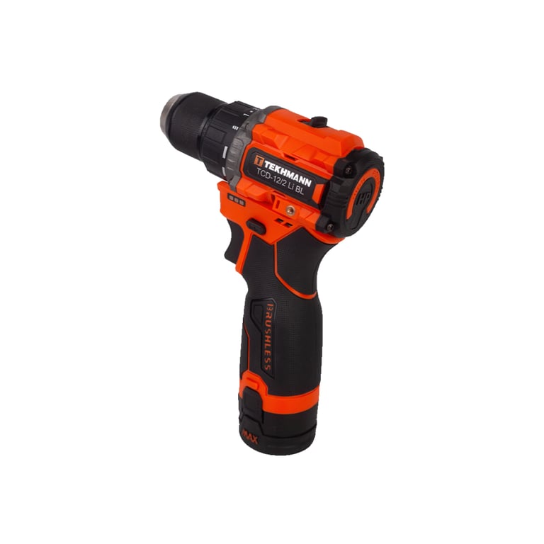 Шуруповерт Tekhmann TCD-12/2 Li BL, 12V, 2x1.5Ah (854606) - фото 3